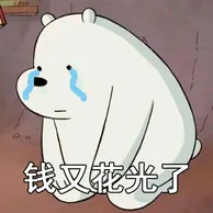 钱又花光了