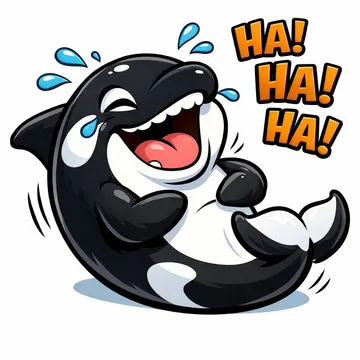 An Orca Laughing