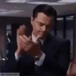 Leonardo Dicaprio clapping GIF Template