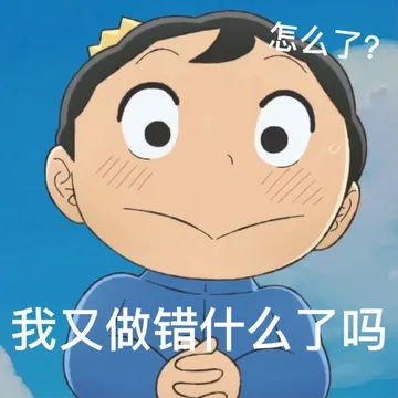 怎么了?我又做错什么了吗