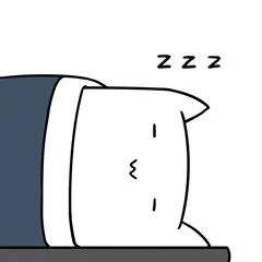 困了，睡了