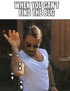 The Last Fix: Add More Semicolons