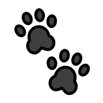 Paw prints