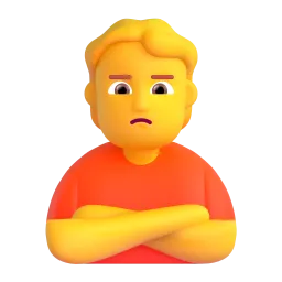 Person pouting