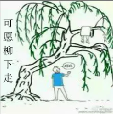 可愿柳下走