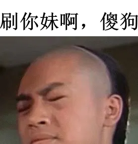 刷你妹啊，傻狗