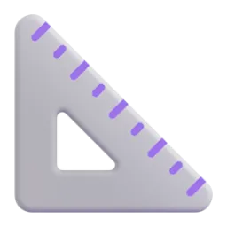 Triangular ruler