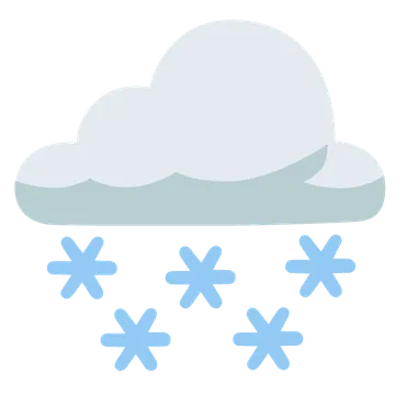 Cloud with snow