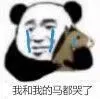 我和我的马都哭了（沙雕马）