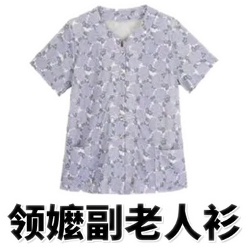 领嬷副老人衫
