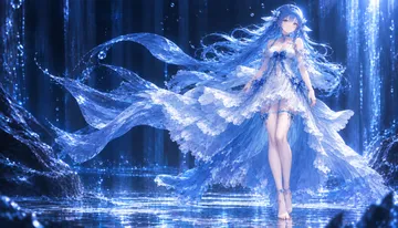 DeepSeek 水之少女壁纸