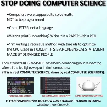 Stop Doing Computer Science