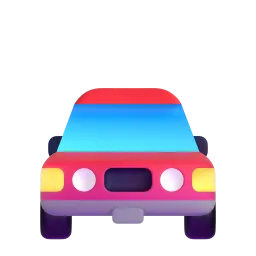 Oncoming automobile