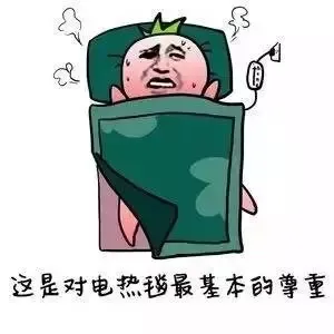 这是对电热毯最基本的尊重（斗图啦 - doutupk.com）