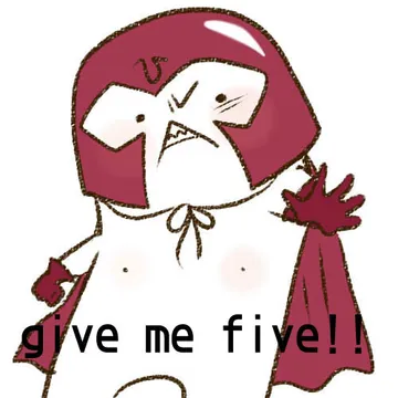 give me five！！