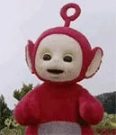 红色天线宝宝鼓掌