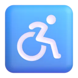 Wheelchair symbol