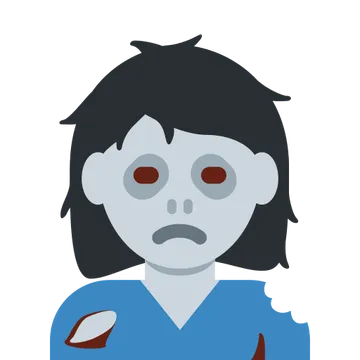 Woman zombie