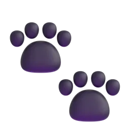 Paw prints