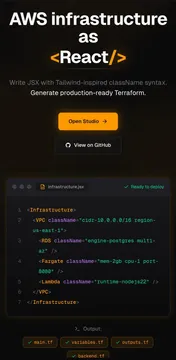 Infra As React