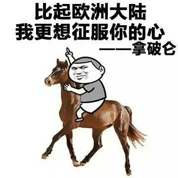 比起欧洲大陆我更想征服你的心，拿破仑