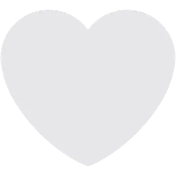 White heart