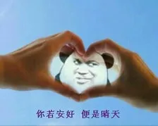 你若安好便是晴天