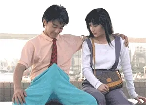 周星驰把小弟弟掰弯表情包gif