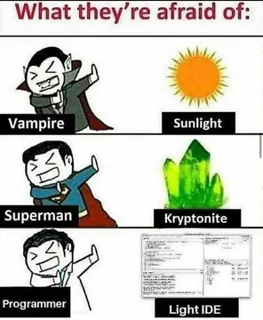 Only Dark IDE: The Developer's Kryptonite