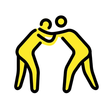 People wrestling
