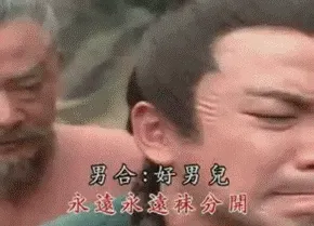 两个男的搞基似的:男合好男儿 永远永远不分开