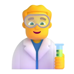 Man scientist