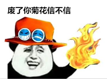 海贼王艾斯:废了你菊花信不信?