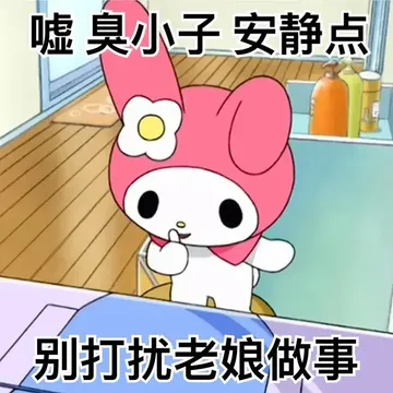 嘘臭小子安静点别打扰老娘做事