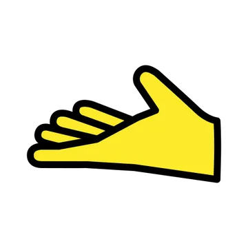Palm up hand