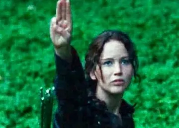 Katniss salute