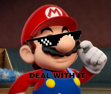 Mario Deal With It