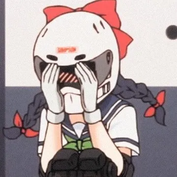 头盔少女头像