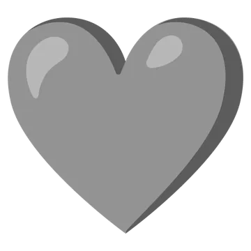 Grey heart
