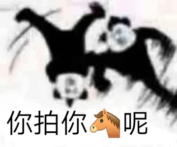 你拍你马呢（微信拍一拍表情包）