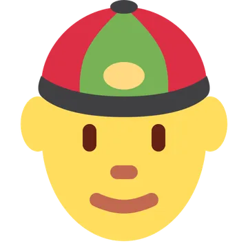 Person with skullcap