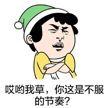 哎呦我草，你这是不服的节奏？