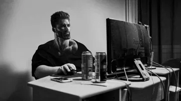 Gigachad On The Computer