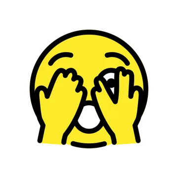 Face with peeking eye
