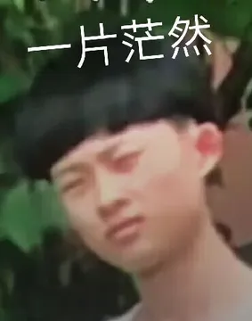 一片茫然