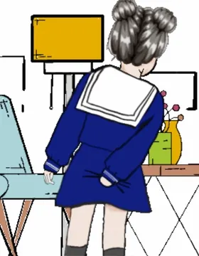 挠痒痒挠屁股GIF