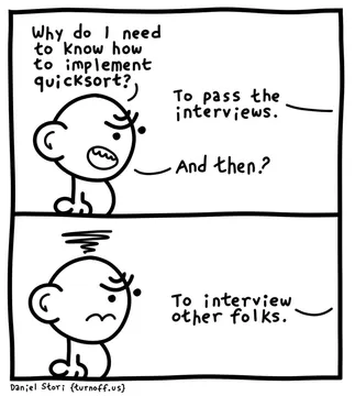 The Quicksort Circle Of Life