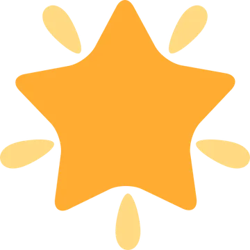 Glowing star