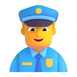 Man police officer