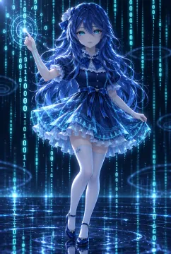 数据中的鲸鱼娘